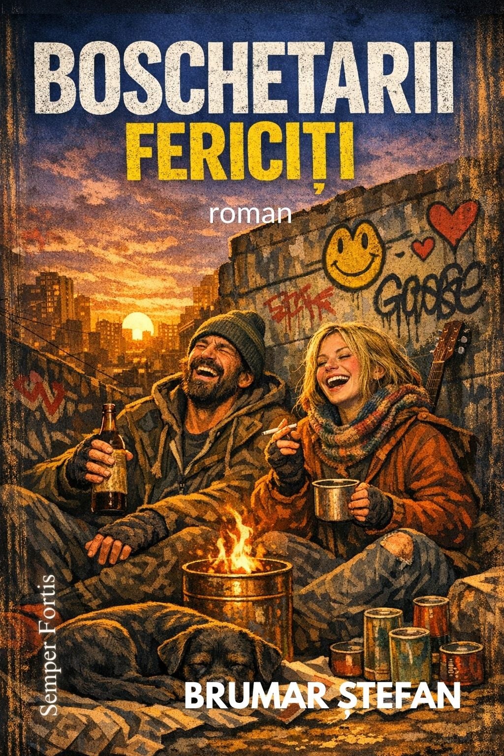 Boschetarii fericiti - Copertă față